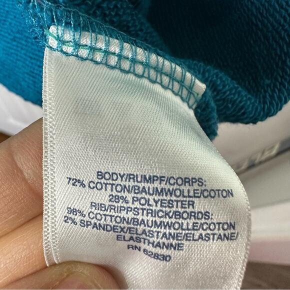 Vintage Lands End Womens Serious Sweats Sweatshirt Top Sz 1X 16 18W - Picture 7 of 12